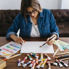 Diseños hechos con pintura